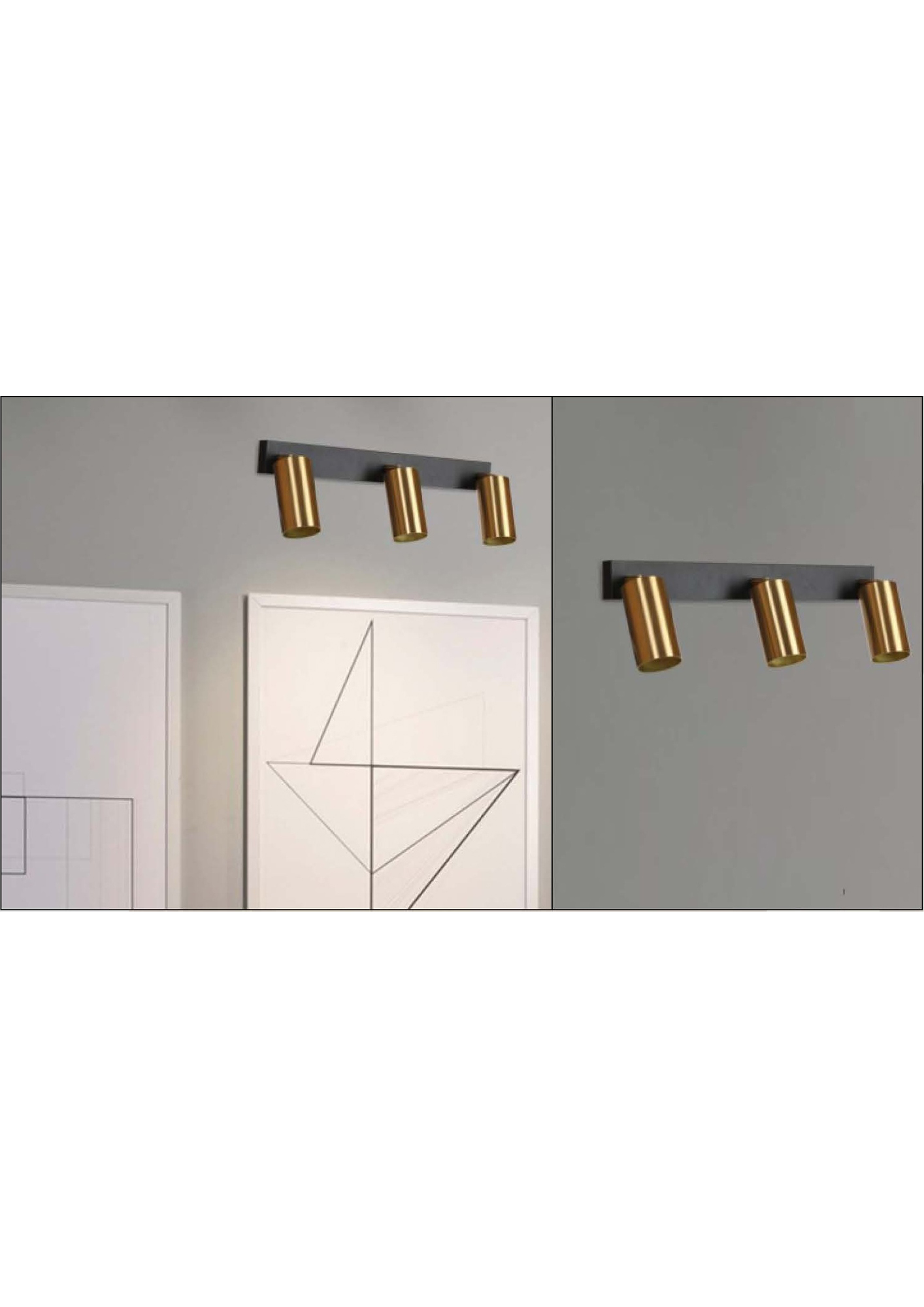 Beyond Lights - Brass Wall Light- GL